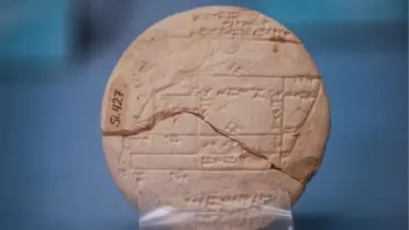 The ancient Babylon tablet will change the history of geometry at the Istanbul Archeology Museum