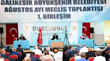 Balıkesir Büyükşehir Belediye Meclisi Dursunbey'de toplandı