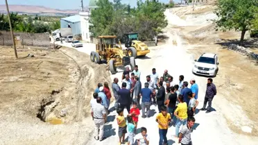 Baydilli selden hasar gören yerleri inceledi