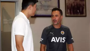 Min-Jae Kim, teknik heyet ve takım arkadaşlarıyla tanıştı