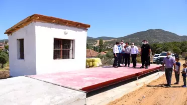Salihli Belediyesinden üreticiye 'Kantar' desteği