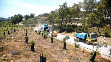 Alanya Belediyesi'nden batı mahallerine asfalt çalışması