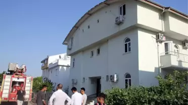 OTEL LOJMANINDA YANGIN; 1 KİŞİ YARALANDI, 4 KİŞİ DUMANDAN ETKİLENDİ