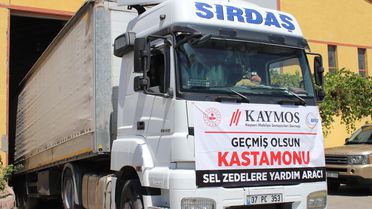 Kayseri'den sel felaketinin yaşandığı Kastamonu'ya mobilya ve ev eşyası yardımı