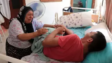 Kullandığı protein tozu nedeniyle felç kalan gencin tedavisi için beklenen yardım geldi