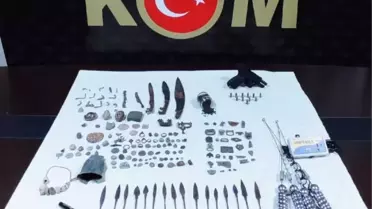Tarsus'ta Roma döneminden 159 tarihi eser ele geçirildi