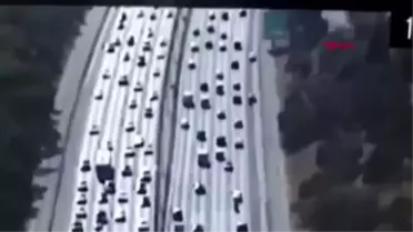 Son dakika haberi: İSTANBUL ? MOTOSİKLETLİNİN ÖLDÜĞÜ EMNİYET ŞERİDİNDEKİ KAZA KAMERADA
