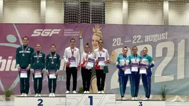 Manisa Büyükşehir'in cimnastik sporcularından uluslararası başarı