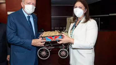 Son dakika haberi... AK Parti Edirne İl Başkanı İba, Cumhurbaşkanı Erdoğan'la görüştü