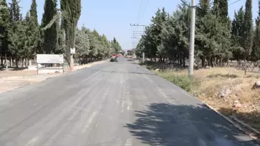 Saruhanlı Alibeyli'de beton yol sevinci