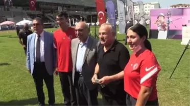 Okçuluk Minikler Açık Hava Türkiye Şampiyonası başladı