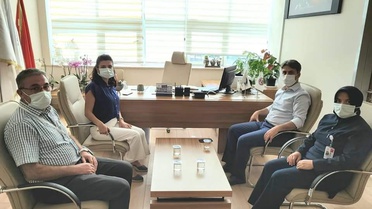 Seydişehir Kaymakamı Aydın Erdoğan veda ziyaretinde bulundu