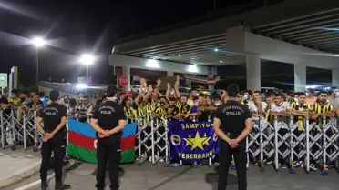 Fenerbahçe, Altay mücadelesi için İzmir'e geldi