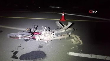Son dakika 3. sayfa: Otomobil ile motosiklet çarpıştı: 1 ölü