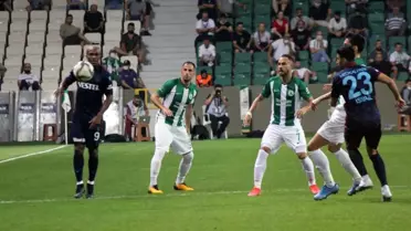 Süper Lig: GZT Giresunspor: 0 - Trabzonspor: 1 (İlk yarı)