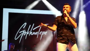 Ünlü şarkıcı Gökhan Tepe Kocaeli'yi salladı