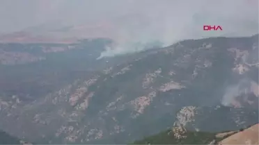 VALİ ÖZKAN YANGIN BÖLGESİNDE