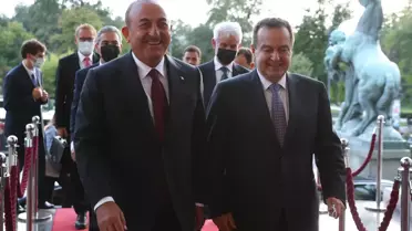 Dışişleri Bakanı Çavuşoğlu, Sırbistan Ulusal Meclisi Başkanı Daçiç ile görüştü