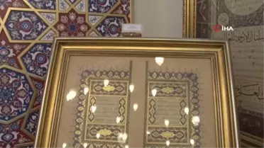600 farklı tasarımla Karahisari Kur'an-ı Kerim tezhipleri tek ciltte toplandı