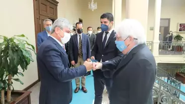 BM Acil Yardım Koordinatörü Martin Griffiths, Hatay Valisi Doğan'ı ziyaret etti