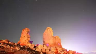 Türkiye'nin ikinci Göbeklitepe'si olmaya aday kalede 'Uluslararası Gökyüzü Gözlem Etkinliği'