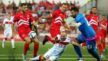 A Milli Futbol Takımı, 2022 FIFA Dünya Kupası Avrupa Elemeleri G Grubu'ndaki 5. maçında deplasmanda Cebelitarık'ı 3-0 yendi.