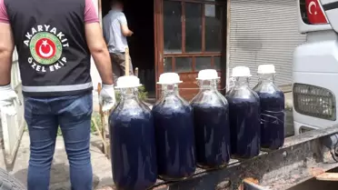 Özel ekipten Konya'da akaryakıt kaçakçılarına suç üstü
