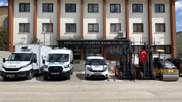 Başkan Sağlam'dan belediye filosuna 6 yeni araç