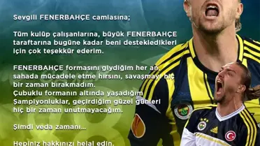 Caner Erkin'den Fenerbahçe'ye veda