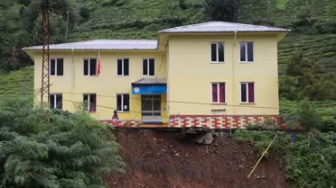 Rize'deki o okulda eğitim 1,5 ay gecikmeli başlayacak
