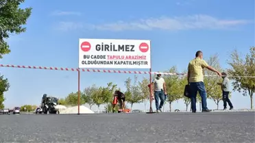 Almanya'da yaşayan kadın, arazisinden geçen yolu trafiğe kapattı