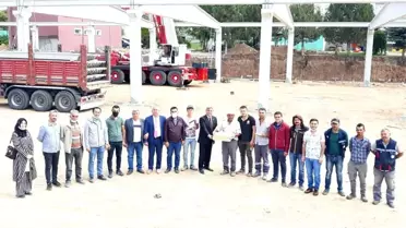 Başkan Arif Teke: 'Pazar yeri inşaatımız kısa sürede bitirilecek'