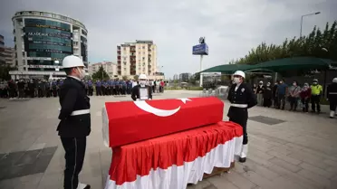 Son dakika haberleri: Bursa'da kazada hayatını kaybeden polis memuru için tören düzenlendi
