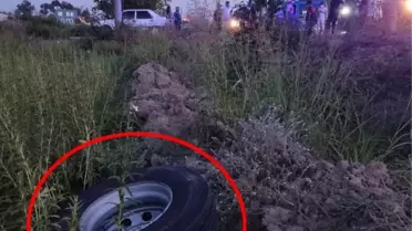 Son dakika haber... Kamyonun fırlayan tekerlerinden biri Lamia'yı öldürdü, diğeri zincirleme kazaya neden oldu