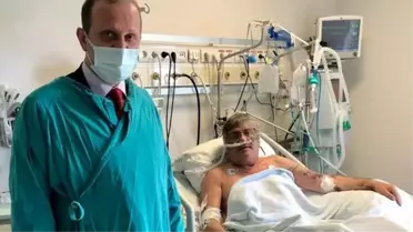 Koronavirüsü yenen Mustafa Reşit Akçay, hastane sürecini gözyaşları içinde anlattı