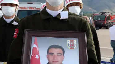 Şehit Piyade Uzman Çavuş Muammer Yiğit'in cenazesi memleketine getirildi