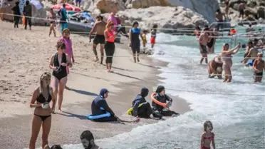 Suluada plajları doldu