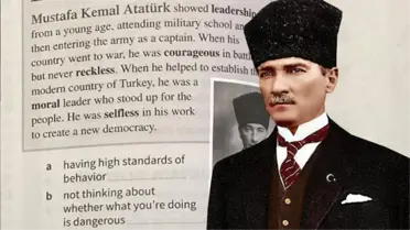 Rum Eğitim Bakanlığı, kitapların öğrencilere dağıtılmadan önce Atatürk ile ilgili bölümlerin yırtılmasını istedi