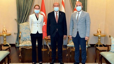 Son Dakika | KKTC Cumhurbaşkanı Tatar, Uluslararası Kriz Grubu yetkililerini kabul etti