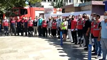 Aydın Devlet Hastanesi'nde yangın tatbikatı