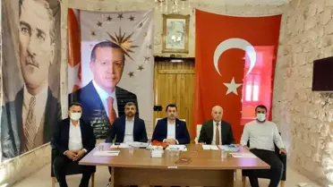 AK Parti MKYK üyesi Alaattin Parlak Mardin'de temaslarda bulundu
