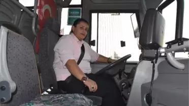 KÜTAHYALI YASEMİN, KENTİN İLK VE TEK KADIN HALK OTOBÜSÜ ŞOFÖRÜ OLDU