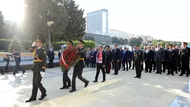 Bakü'nün kurtuluşunun 103. yılı dolayısıyla Türkiye'nin Bakü Büyükelçiliğinde etkinlik düzenlendi