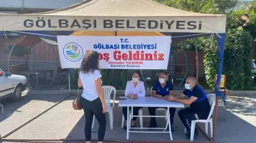 Gölbaşı Belediyesi öğrenci masası takdir topluyor