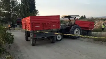 Son dakika haberi: Traktör başka bir traktörün römorkuna çarptı: 1 ölü