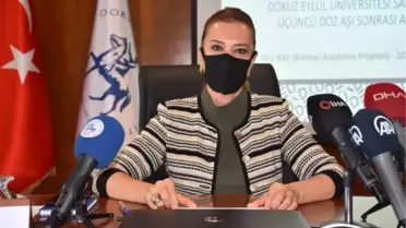 DEÜ'DE 3'ÜNCÜ DOZ AŞI OLAN SAĞLIK ÇALIŞANLARININ HEPSİNİN ANTİKOR DÜZEYİ ARTTI