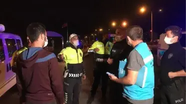 Karantina süresinin bitmesine dakikalar kala yolculuk yaparken yakalandı