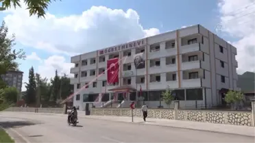 Hassa ilçesindeki öğretmenevinin geliriyle yapılan yeni bina hizmete açıldı