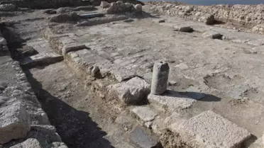 Son dakika: Nallıhan Belediye Başkanı Öntaş, Juliopolis Antik Kenti'ndeki kazı çalışmalarını inceledi