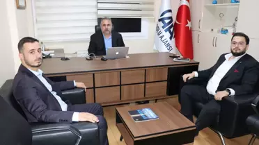 Girişimci İş Adamları Vakfı'ndan, AA Adana Bölge Müdürlüğüne ziyaret